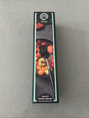Black Kitchen Utensil Set of 2
